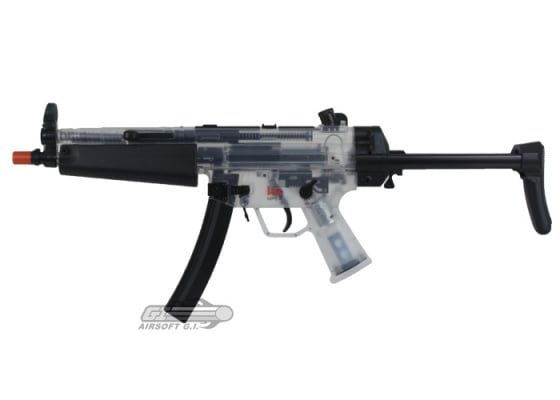 H&K MP5A5 AEG Airsoft SMG ( Clear )