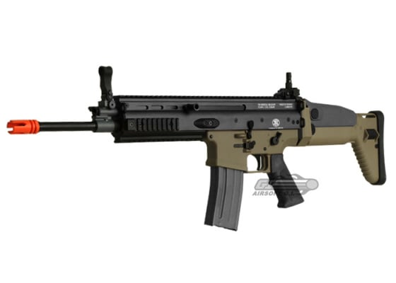 FN Herstal SCAR-L MK16 STD Carbine AEG Airsoft Rifle by VFC ( Tan / Black )