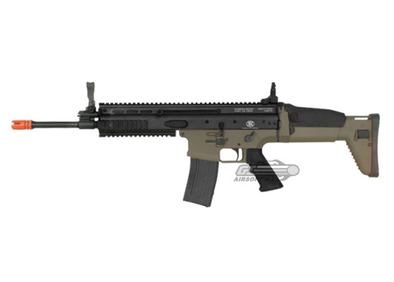 FN Herstal SCAR-L MK16 STD Carbine AEG Airsoft Rifle by VFC ( Tan / Black )