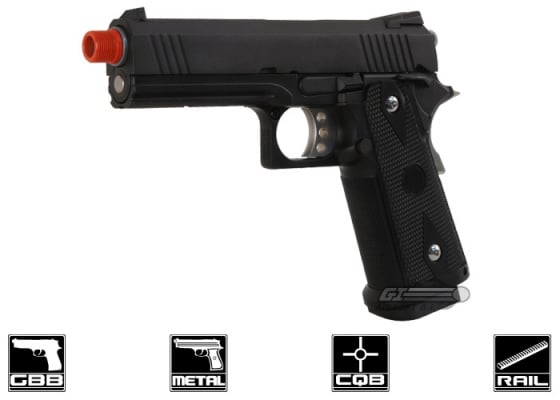 WE Hi Capa 4.3 1911 GBB Airsoft Pistol ( Black )