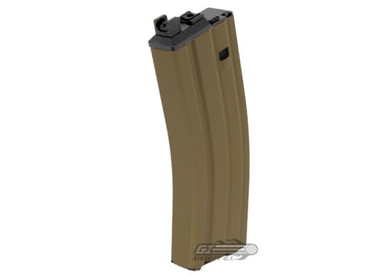 WE Mk16 Closed Bolt 30 rd. Gas Rifle Magazine ( Tan )