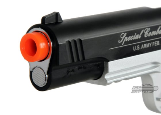WG Xtreme 1911 CO2 Airsoft Pistol ( Black / Silver )