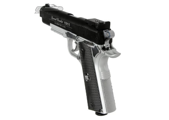 WG Xtreme 1911 CO2 Airsoft Pistol ( Black / Silver )