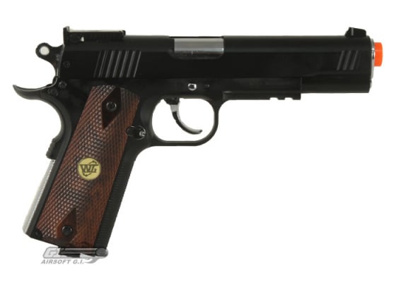 WG Xtreme Special 1911 CO2 Airsoft Pistol ( Black / Imitation Wood )