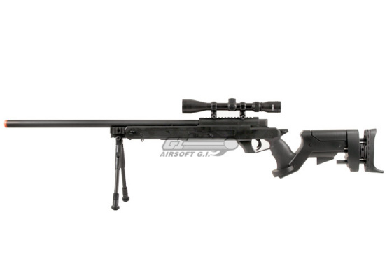 Well AWM APS2 Bolt Action Sniper Airsoft Rifle w/ Scope ( Black )
