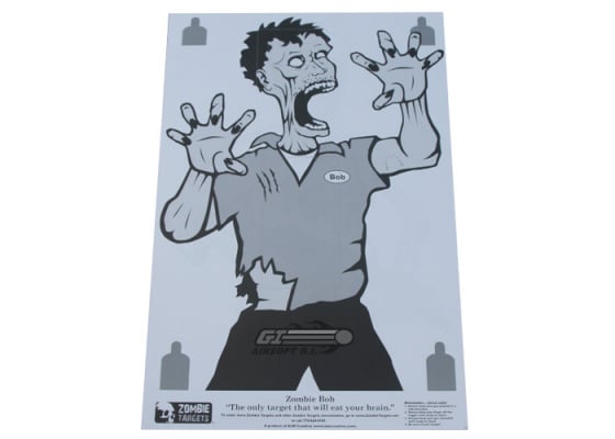 Zombie Industries "Bob" Zombie Targets Paper Target - 25 Pack ( 23 x 35" )