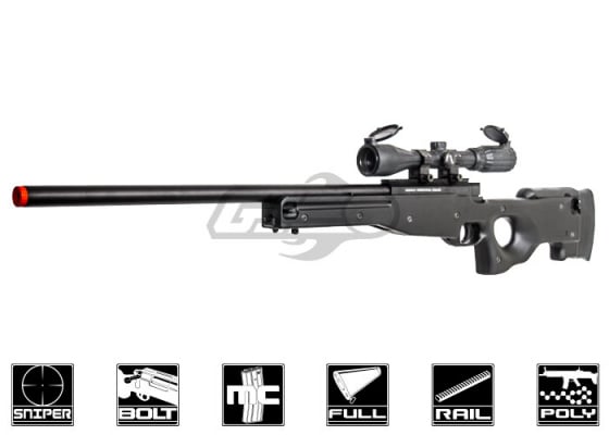 ASG AI AW .308 Spring Sniper Airsoft Rifle ( Black )
