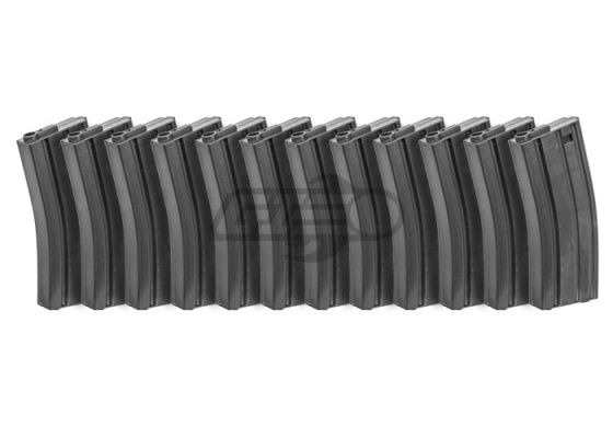 ASG M4 / M16 140 rd. AEG Mid Capacity Magazine -10 Pack ( Gray )