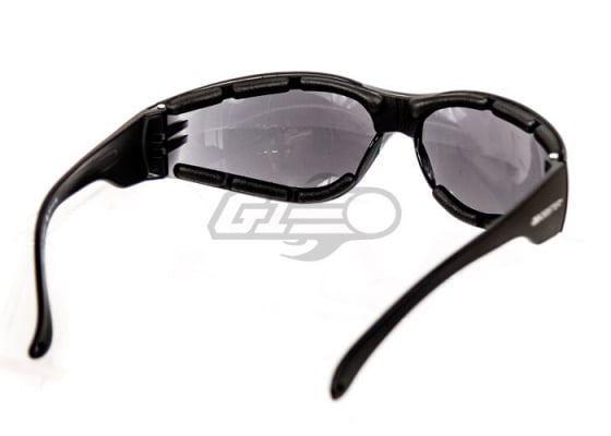 Bobster Shield 3 Smoke Lens Sunglasses w/ Anti-fog ( Black )