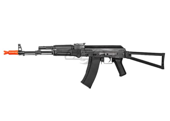 G&G GKS74 AK Carbine AEG Airsoft Rifle ( Black / Wood )