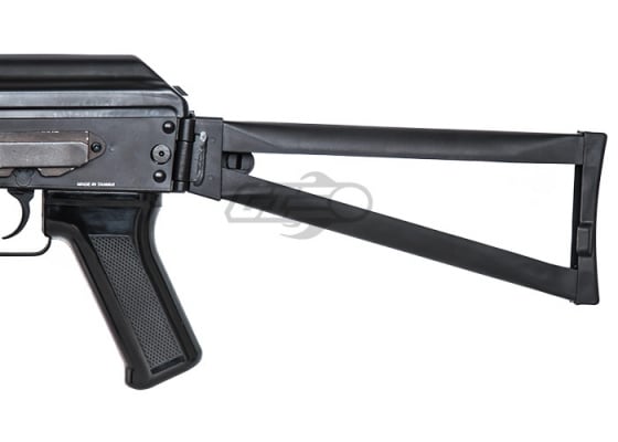 G&G GKS74 AK Carbine AEG Airsoft Rifle ( Black / Wood )