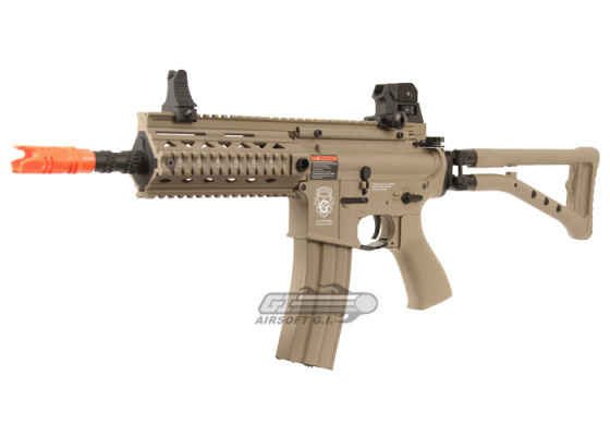 G&G Combat Machine GR4 100Y Folding DST M4 Carbine Blow Back AEG Airsoft Rifle ( Tan )