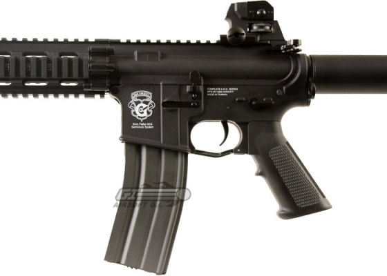 G&G Combat Machine GR16 CQW Wasp M4 Carbine Blow Back AEG Airsoft Rifle ( Black )