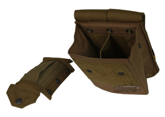 Pantac USA 1000D Cordura Molle M249 200Rd Ammo Pouch ( OD Green )