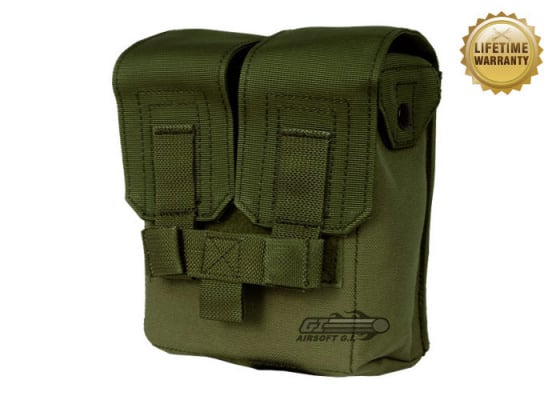 Pantac USA 1000D Cordura Molle M249 200Rd Ammo Pouch ( OD Green )