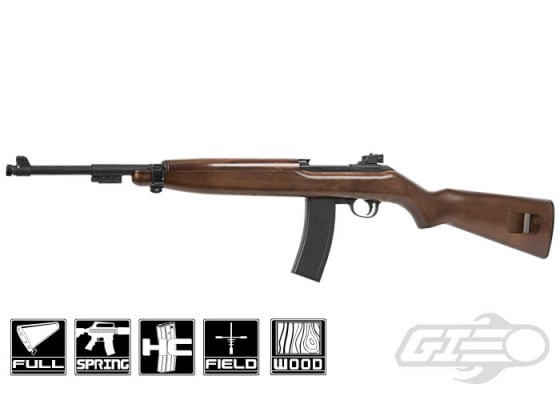 UK Arms 1U-M1B M1 Spring Carbine Airsoft Rifle ( Imitation Wood )