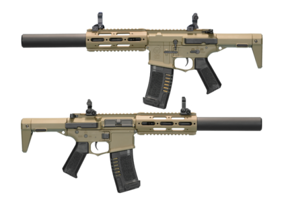 Ares Amoeba AM014 M4 14" MR/E-SD Carbine AEG Airsoft Rifle ( Option )