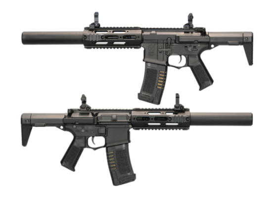 Ares Amoeba AM014 M4 14" MR/E-SD Carbine AEG Airsoft Rifle ( Black )