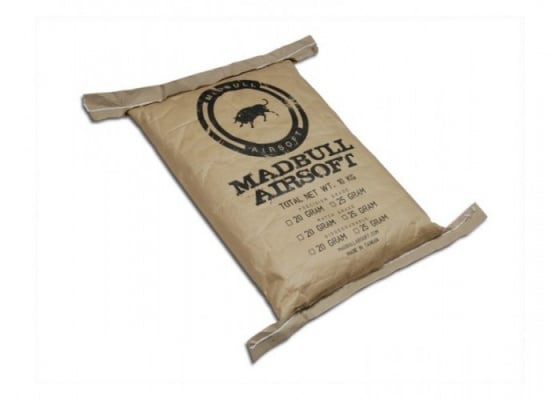 Madbull Precision Grade .20g 10kg 50000 ct. BBs ( White )
