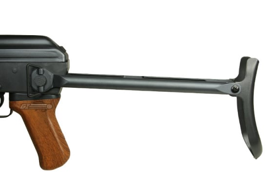 CYMA CM028S AK47S Carbine AEG Airsoft Rifle ( Black / Imitation Wood )