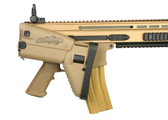 (Discontinued) G&G Full Metal G-MK16 CQC Airsoft Rifle ( Tan )