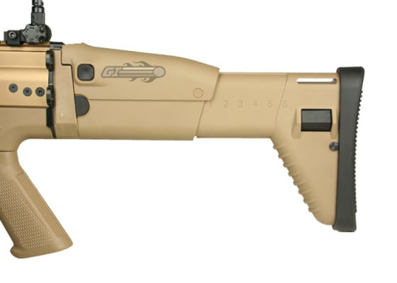 (Discontinued) G&G Full Metal G-MK16 CQC Airsoft Rifle ( Tan )