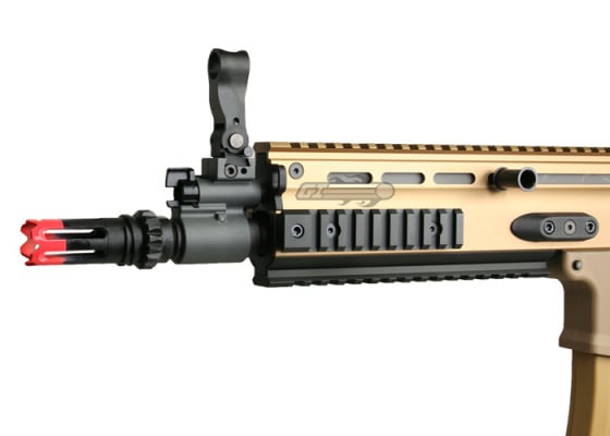 (Discontinued) G&G Full Metal G-MK16 CQC Airsoft Rifle ( Tan )
