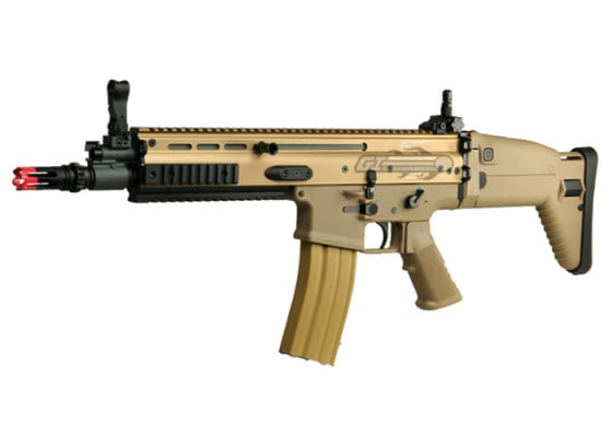 (Discontinued) G&G Full Metal G-MK16 CQC Airsoft Rifle ( Tan )