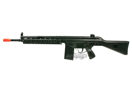 JG T3 RAS T3A3 RIS AEG Airsoft Rifle ( Black )