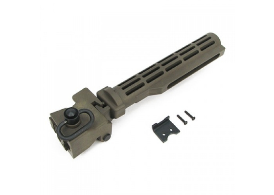 King Arms AK Tactical Folding Stock Adapter ( Dark Earth )