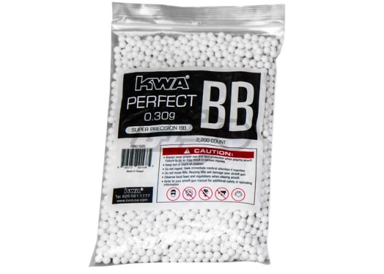 KWA Perfect .30g 2200 ct. BBs ( White )