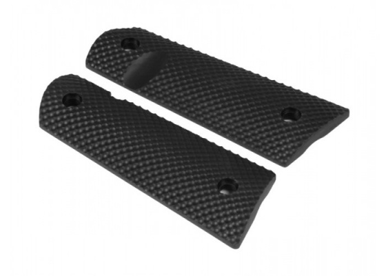 Madbull Airsoft M1911 Dimple Grip - ( Black )