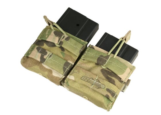 Condor Outdoor Double Open-Top M14 Magazine MOLLE Pouch (Multicam)