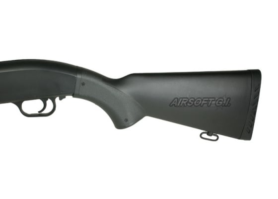 Double Eagle M58A Full Stock Spring Airsoft Shotgun ( Black )