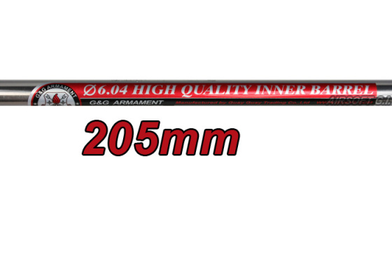 G&G 6.04mm High Precision AEG Inner Barrel for UMG ( 205mm )