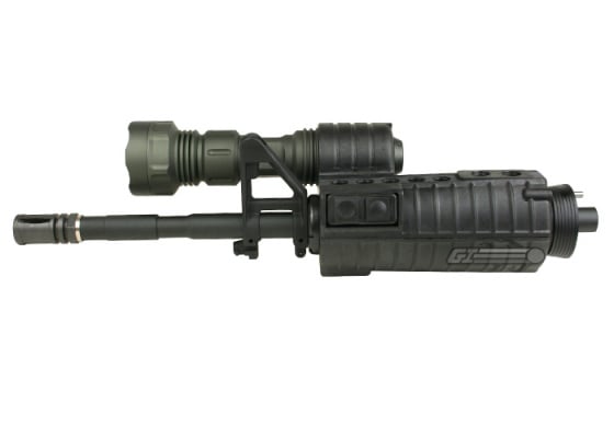 G&P Flashlight Grip Front Set for M4 ( Black )