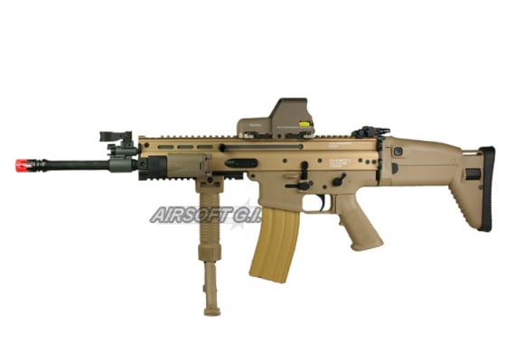 (Discontinued) G&G Full Metal G-MK16 L Airsoft Rifle ( Tan )