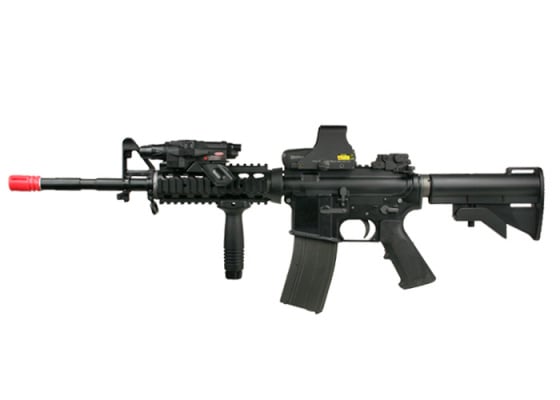 (Discontinued) WA Gas Blow Back M4 RIS Airsoft Rifle