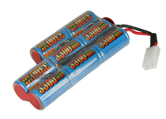 G&P 9.6v 3300mAh NiMH Custom 614 Full Stock Battery