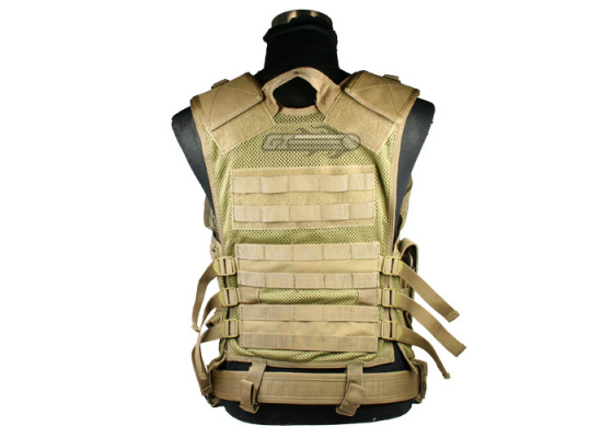 Condor Outdoor Crossdraw Tactical Vest ( Tan / M - L )