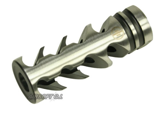 Madbull Primary Weapon DNTC 308 CCW Flash Hider ( Silver / Black )