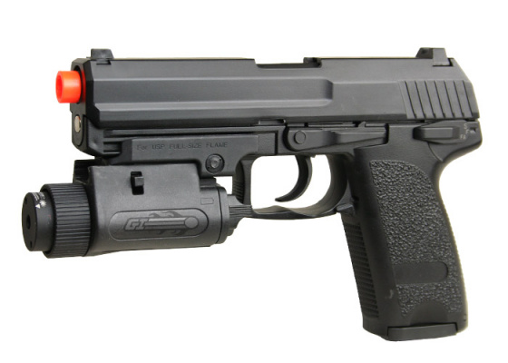 (Discontinued) HFC / TSD Full Metal Tactical M166 Full-Auto GBB Airsoft Pistol
