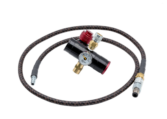 Redline Airsoft Super Fast Refresh Regulator w/ Camo Hose