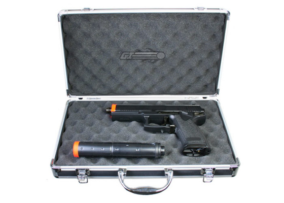 P Force 16" Deluxe Aluminum Pistol Gun Case