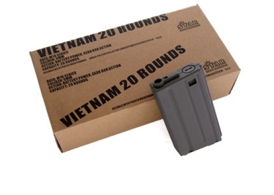 Star 20rd M4 / M16 Standard Capacity AEG Magazine ( 10 Pack / VN Style )