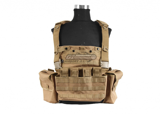 J-Tech CP-6 Combat MPS Chest Rig ( Coyote )