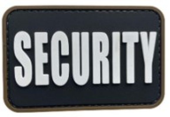 Code 11 Security PVC Patch (Black & White)