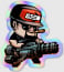 LIMITED EDITION MAYO GANG CISCO CHIBI STICKER (HOLOGRAPHIC) (no shipping coupons)