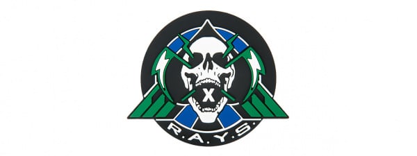 Emerson "R.A.Y.S" PVC Morale Patch ( Black / Green )