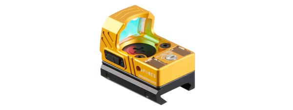 Atlas Custom Works XR5 Solar Powered Mini Red Dot Sight (Gold)